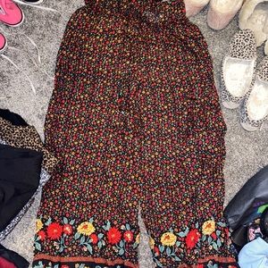 Floral pants